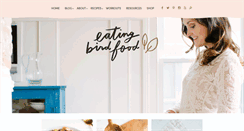 Desktop Screenshot of eatingbirdfood.com